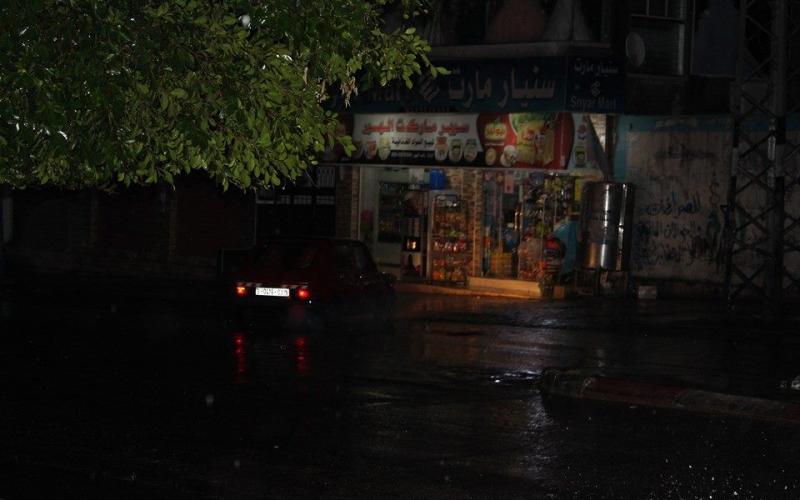 صور: آثار المنخفض في المحافظة الوسطى