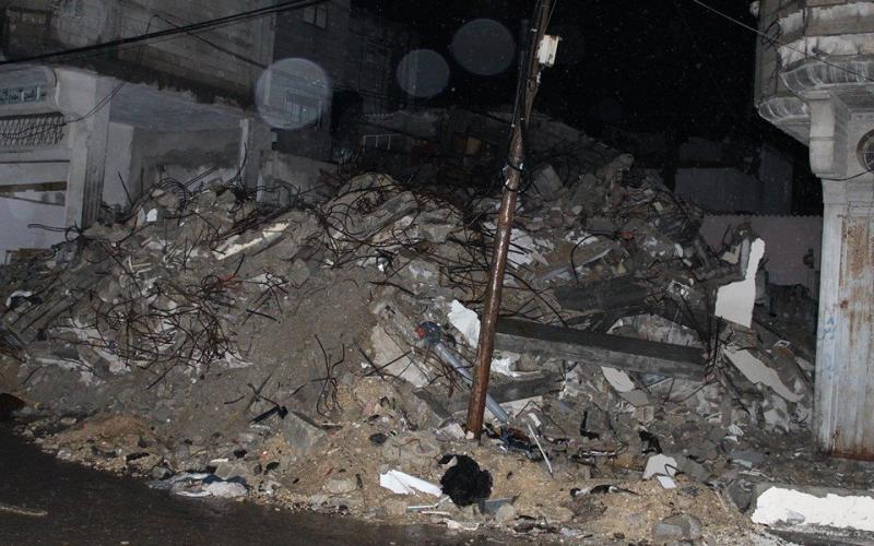 صور: آثار المنخفض في المحافظة الوسطى