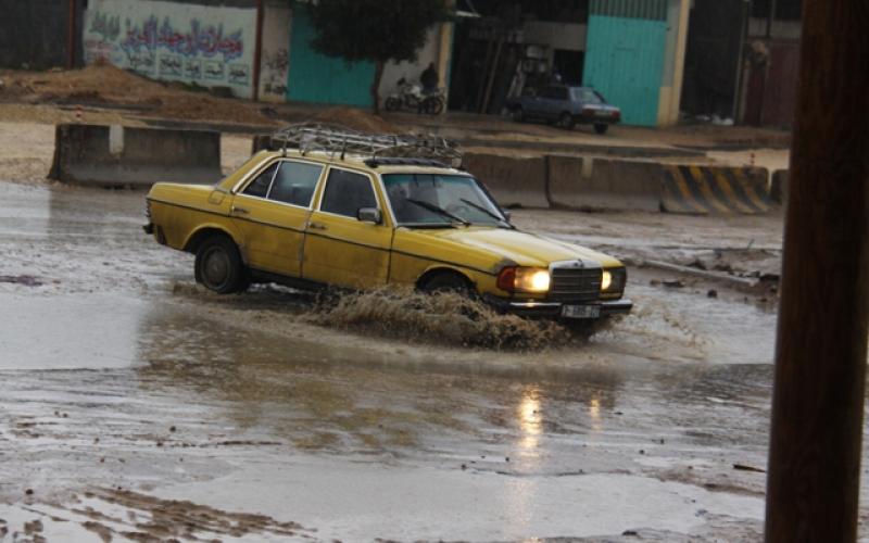 صور: سقوط الأمطار في رفح