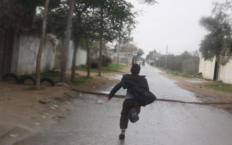 صور: سقوط الأمطار في رفح