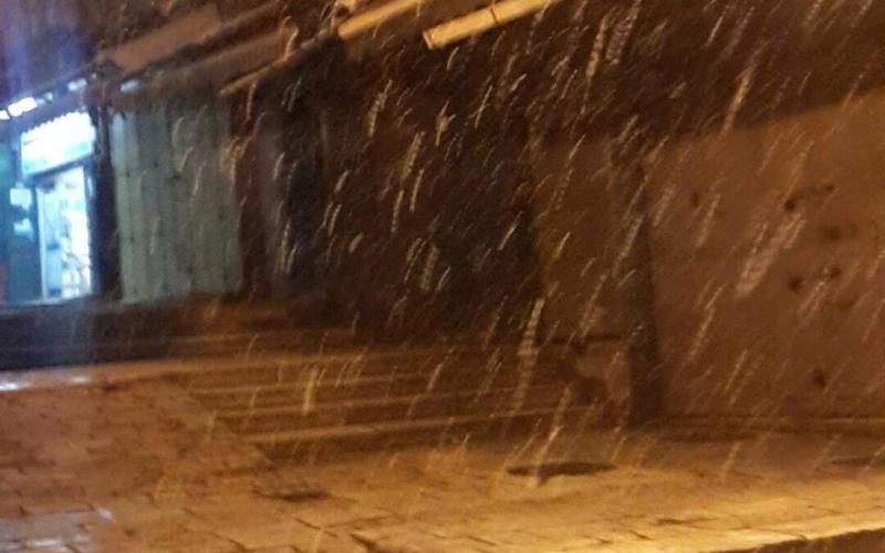 صور: أجواء المنخفض في القدس المحتلّة