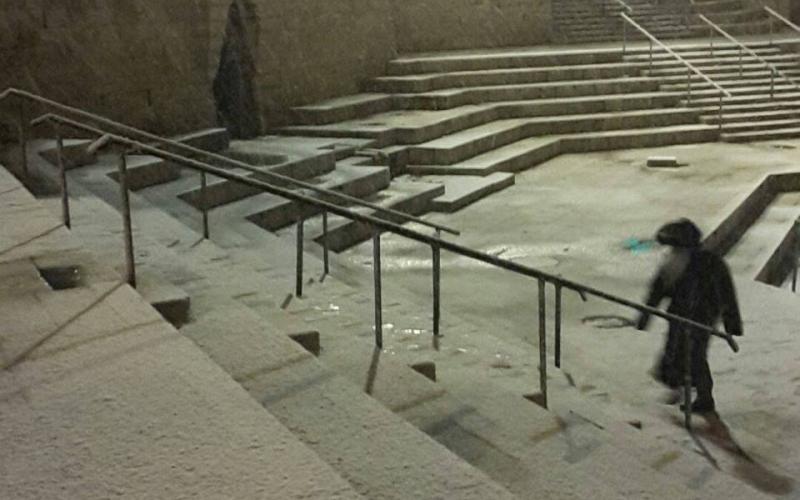 صور: أجواء المنخفض في القدس المحتلّة