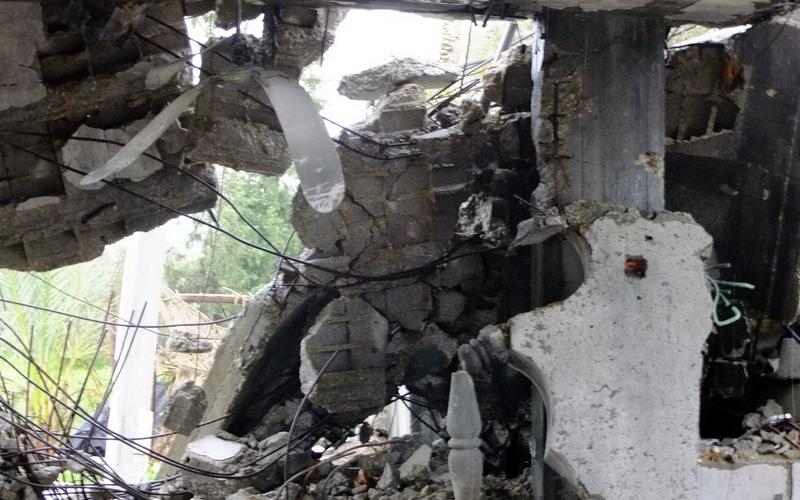 صور: معاناة أهالي "جحر الديك"