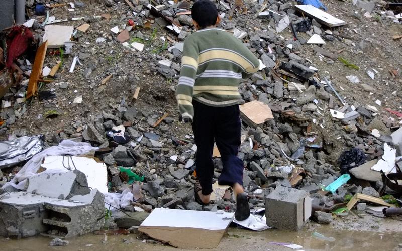 صور: معاناة أهالي "جحر الديك"