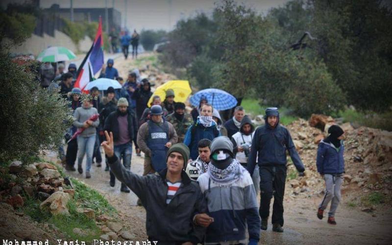 صور: مسيرة بلعين الأسبوعية