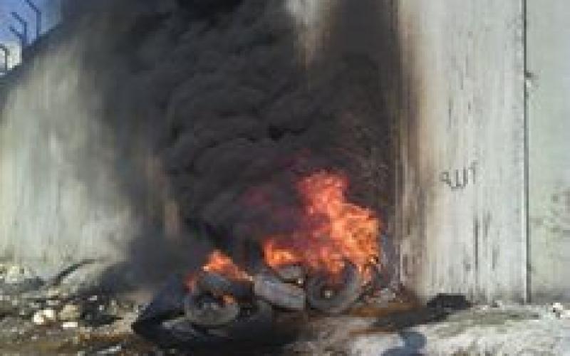 صور: مواجهات ببلدة الرام بالضفة المحتلة