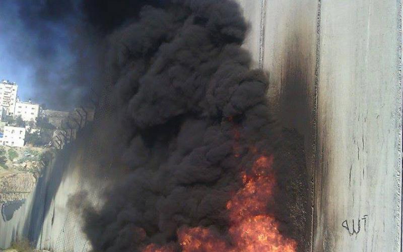 صور: مواجهات ببلدة الرام بالضفة المحتلة