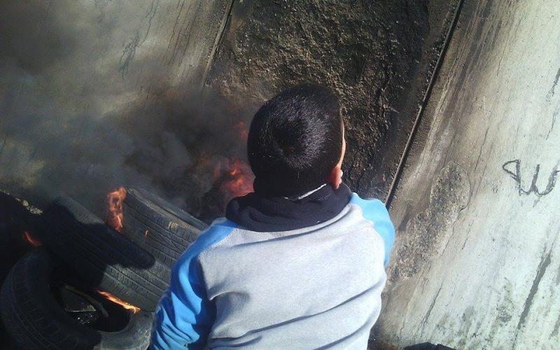 صور: مواجهات ببلدة الرام بالضفة المحتلة