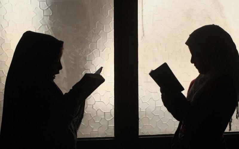 ‏صور‬: جلسـات القرآن للأطفال بمسـاجد غزة