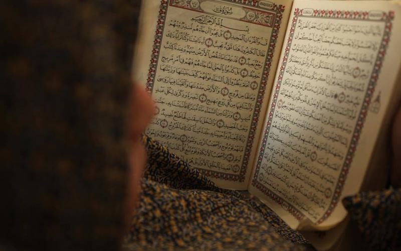 ‏صور‬: جلسـات القرآن للأطفال بمسـاجد غزة