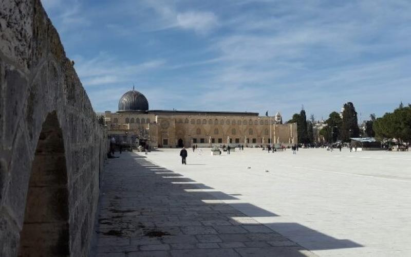 صور: جولة في باحات المسجد الأقصى