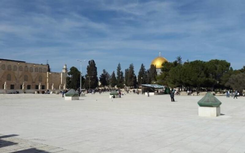 صور: جولة في باحات المسجد الأقصى