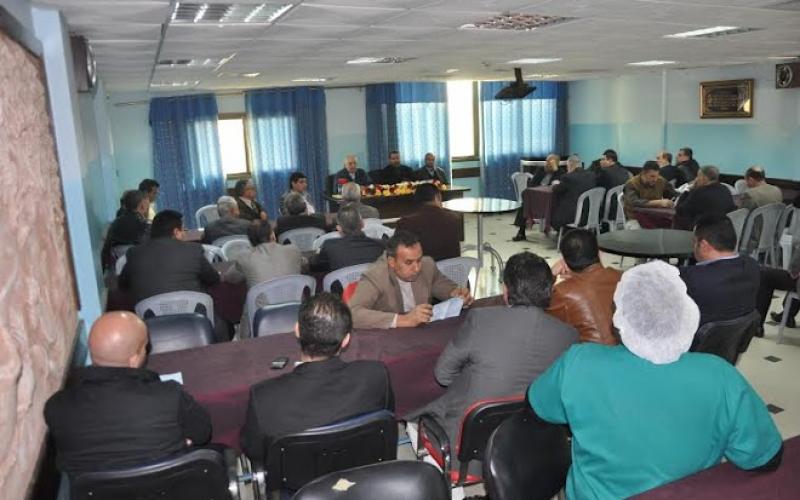 مستشفى الخدمة العامة يلتقي بأطباءه