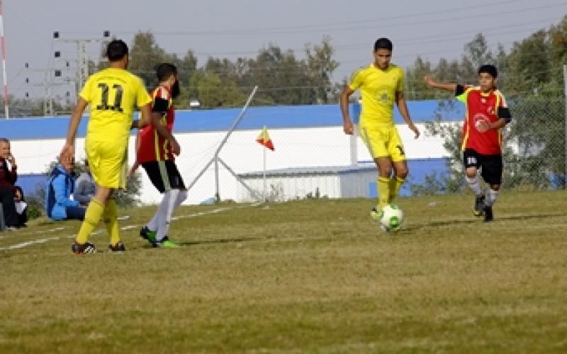 صور: شباب جباليا يطيح بأهلي النصيرات