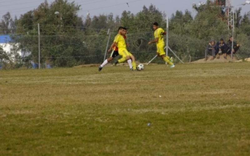 صور: شباب جباليا يطيح بأهلي النصيرات