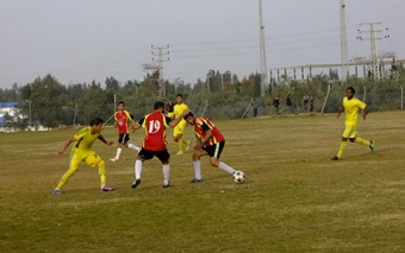 صور: شباب جباليا يطيح بأهلي النصيرات