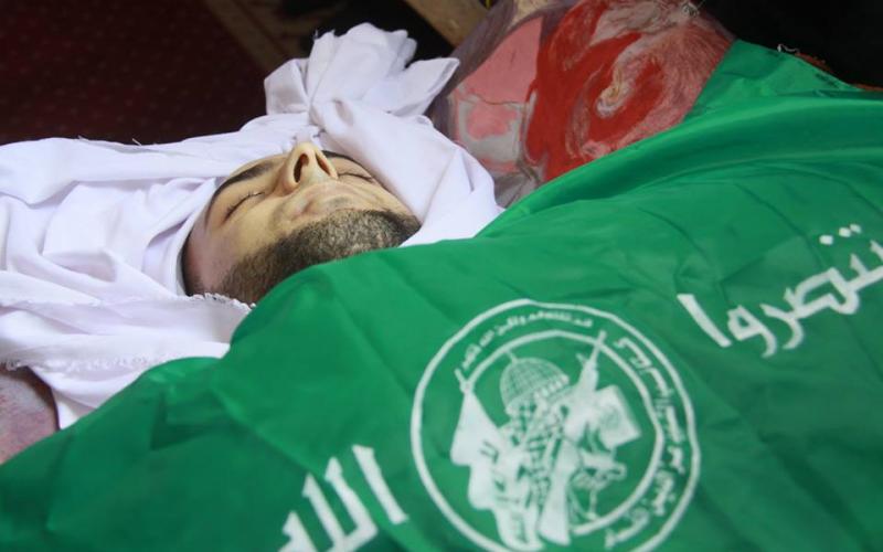 صور: تشييع جثمان القسامي "قنيطة" بغزة
