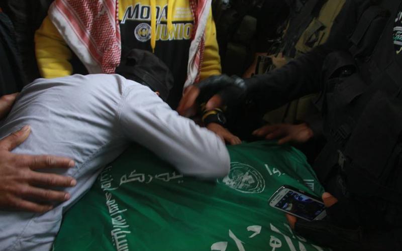 صور: تشييع جثمان القسامي "قنيطة" بغزة