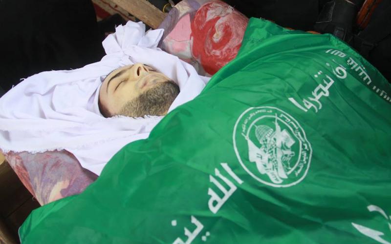 صور: تشييع جثمان القسامي "قنيطة" بغزة