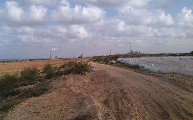 صور: أراضي المزارعين شمال قطاع غزة