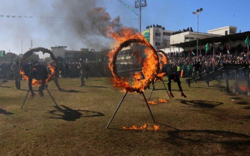 صور: تخريج مخيمات "طلائع التحرير" بغزة