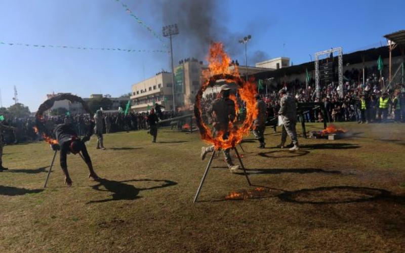 صور: تخريج مخيمات "طلائع التحرير" بغزة