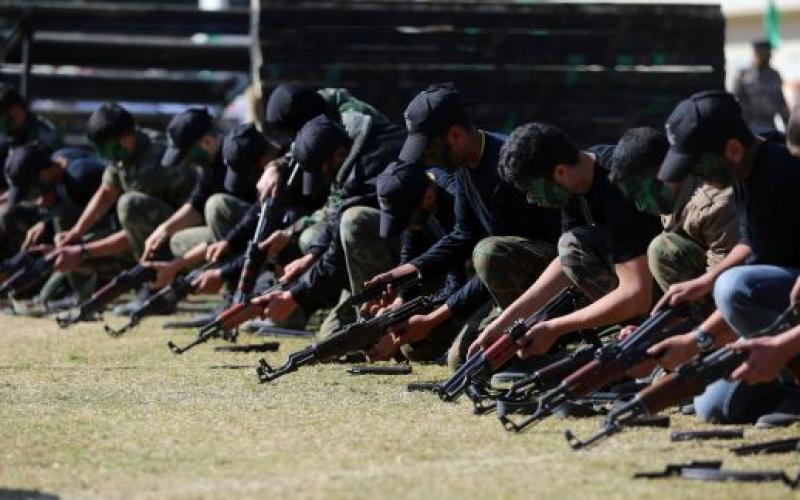 صور: تخريج مخيمات "طلائع التحرير" بغزة