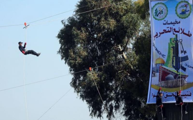 صور: تخريج مخيمات "طلائع التحرير" بغزة
