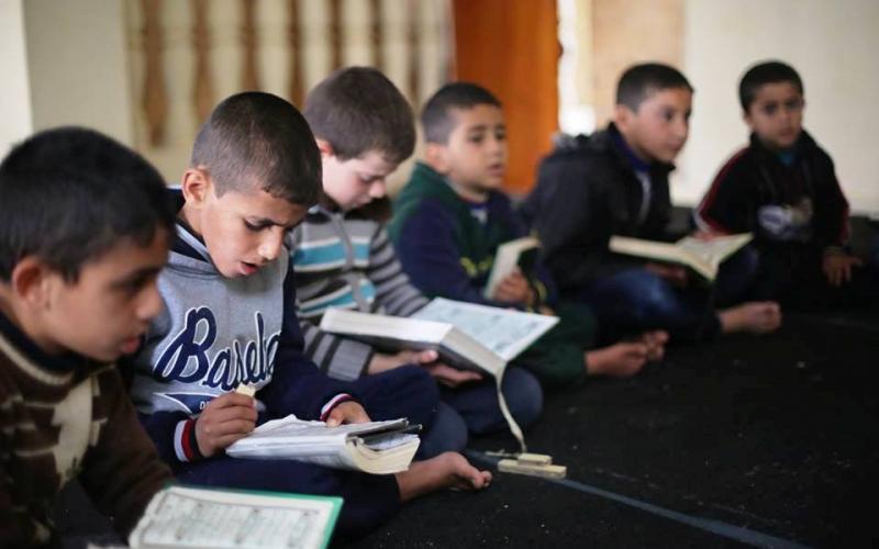 بالصور: مسجد الشهيد بالبريج ينفذ مخيم قرآني