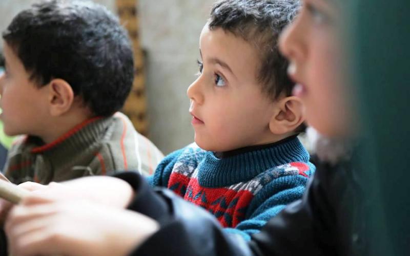 بالصور: مسجد الشهيد بالبريج ينفذ مخيم قرآني