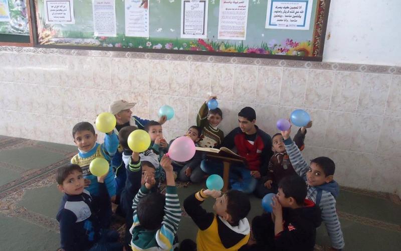 بالصور: مسجد الشهيد بالبريج ينفذ مخيم قرآني