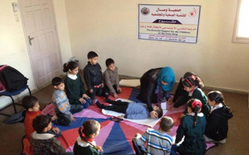 اختتام أول مرحلة من الدعم النفسي بالقطاع