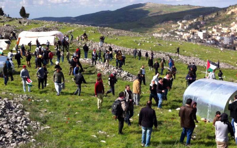 صور.. "قرية المناطير" قرب نابلس