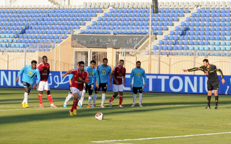 صور.. أول فوز للأهلي مع انطلاق الدوري بمصر