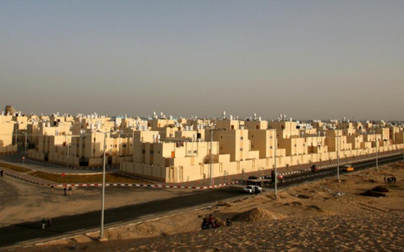 صور.. "المشروع السعودي" للإسكان برفح