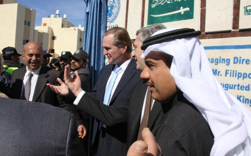 صور .. حفل افتتاح المشروع السعودي برفح