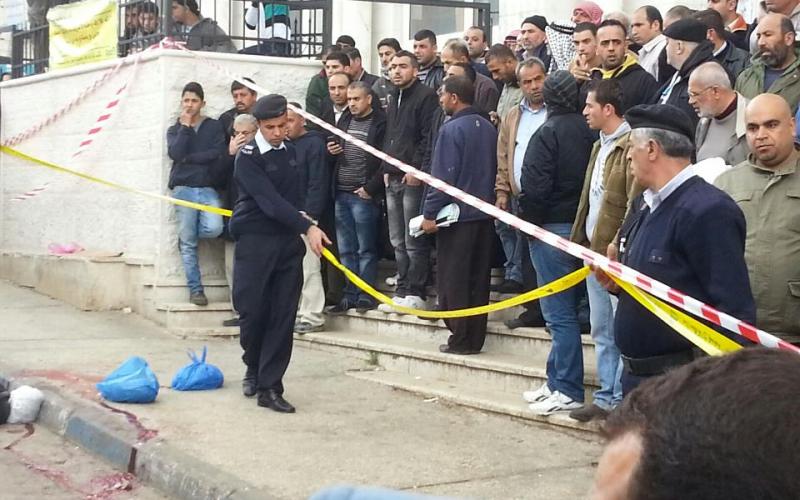 بالصور.. قتيل وإصابتان بإطلاق نار برام الله