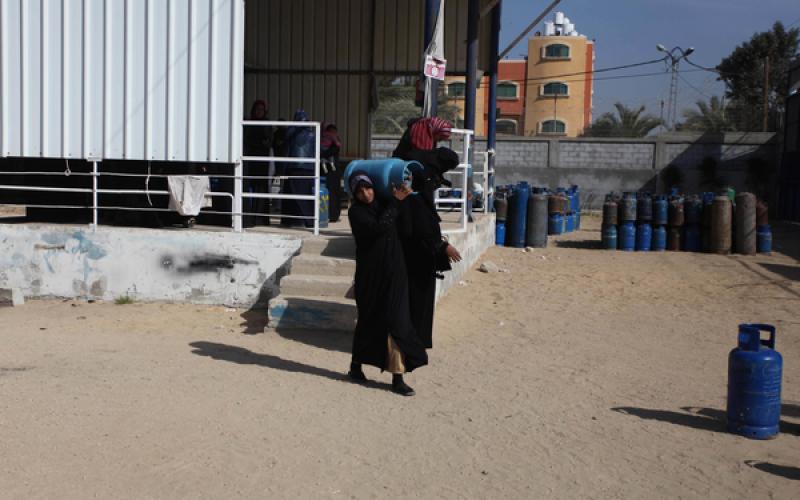 صور: أزمة غاز الطهي مستمرة في غزة