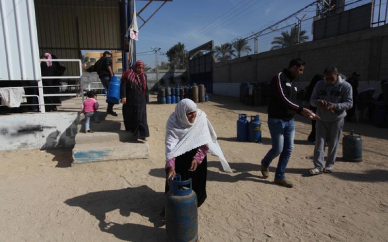 صور: أزمة غاز الطهي مستمرة في غزة
