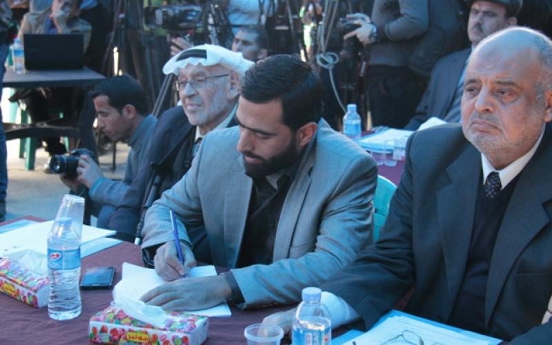 صور: جلسة طارئة للتشريعي أمام معبر رفح