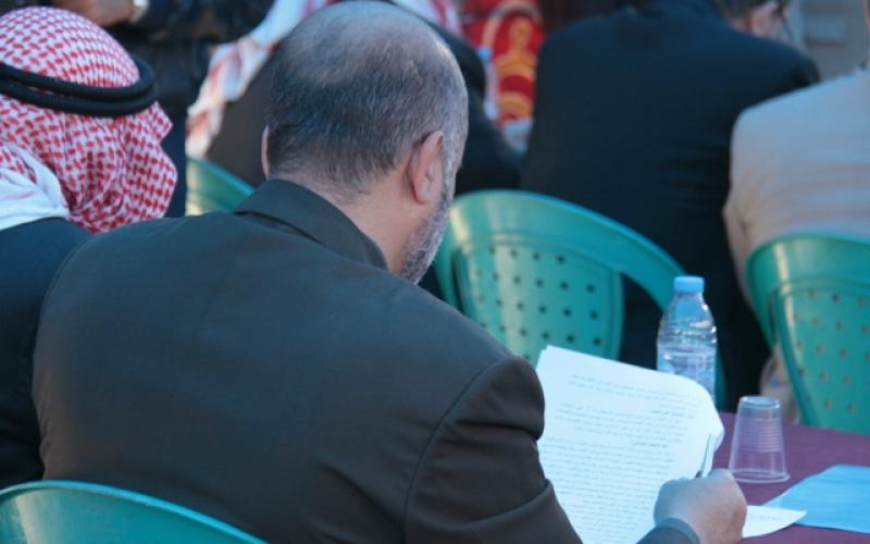 صور: جلسة طارئة للتشريعي أمام معبر رفح