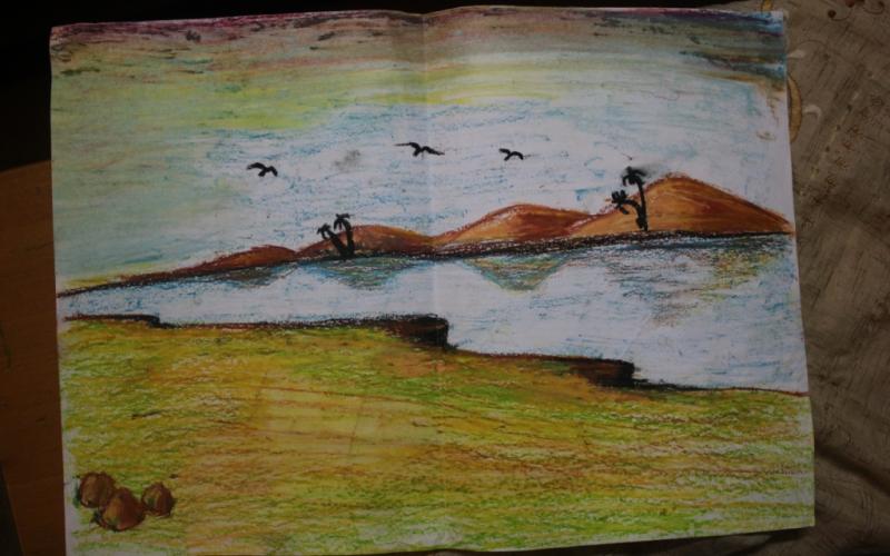 بالصور: حنان النخالة.. طفلةٌ برتبة فنانة