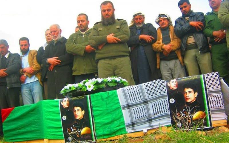 بالصور: تشييع جثمان الشهيد بشارات
