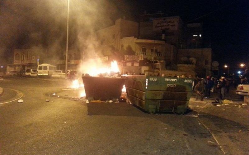 صور: مواجهات ليلية بالقدس المحتلة