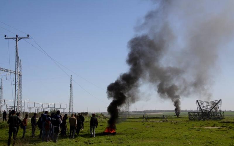 صور: الحدود الشرقية لغزة تشتعل