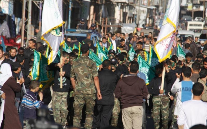 صور: مسيرة برفح رفضاً لقرار حظر القسام