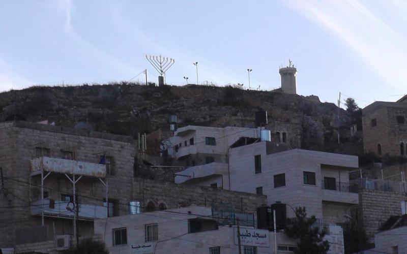 صور: نقاط عسكرية على جبال الخليل