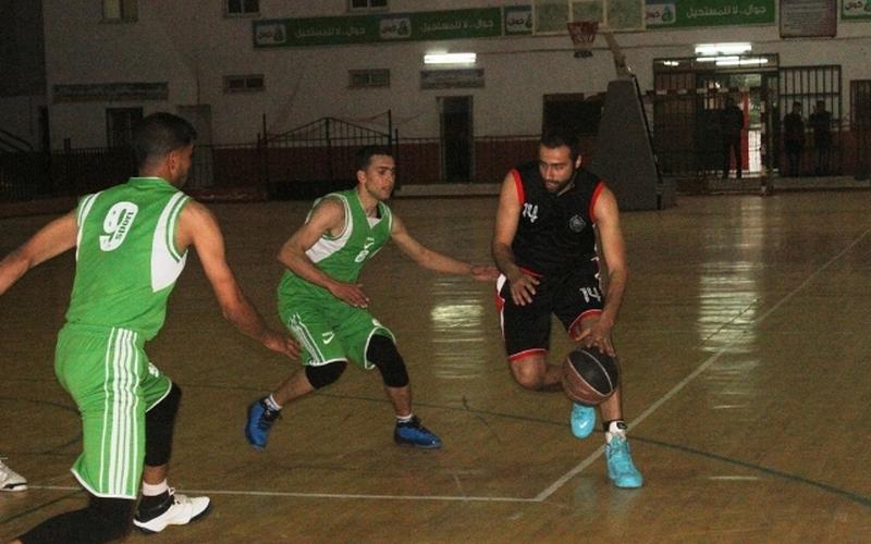 صور: خدمات رفح يهزم غزة الرياضي بكأس السلة