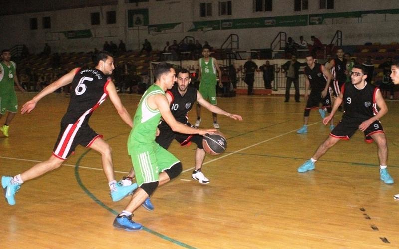 صور: خدمات رفح يهزم غزة الرياضي بكأس السلة