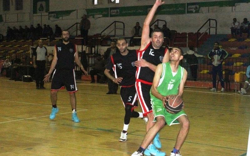 صور: خدمات رفح يهزم غزة الرياضي بكأس السلة
